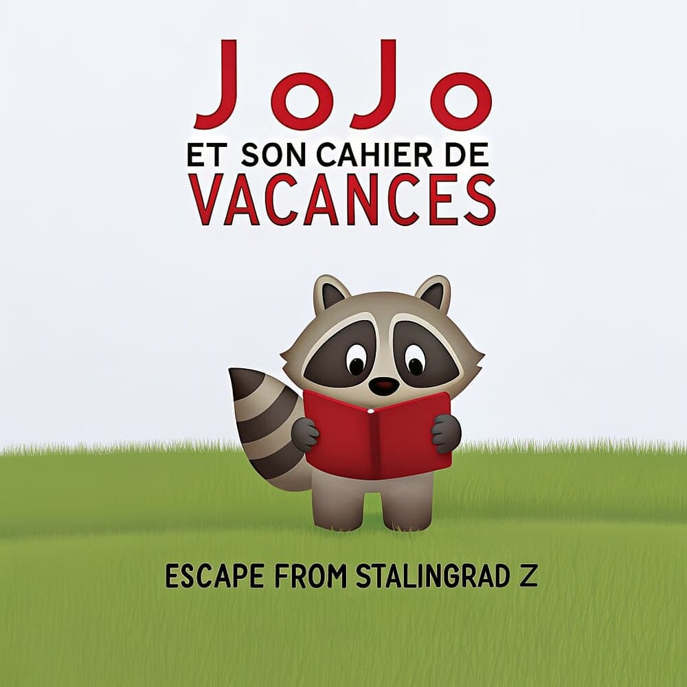 BD de présentation de Escape from Stalingrad Z avec Jojo et son cahier d evacances - 1